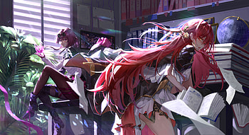 Kafka Honkai And Himeko Honkai Star Rail, honkai-star-rail, 2023-games, games, pixiv HD wallpaper