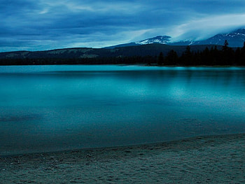 Blue, blue, nature HD wallpaper