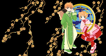 Cardcaptor Sakura, Syaoran Li, Anime, Sakura Kinomoto HD wallpaper