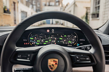 car, Porsche Taycan Turbo HD wallpaper