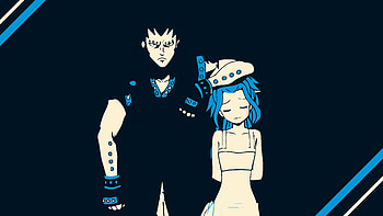 Gajeel and Levy , Posted by Christopher Mercado, Romantic couple, Fairy Tail HD wallpaper