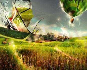 3d and nature fantasy , landscaps, fantasy, 3d HD wallpaper