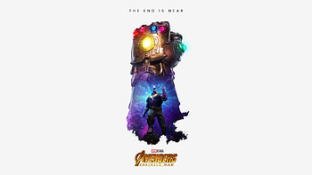 Avengers Infinity War, The Infinity Gauntlet HD wallpaper