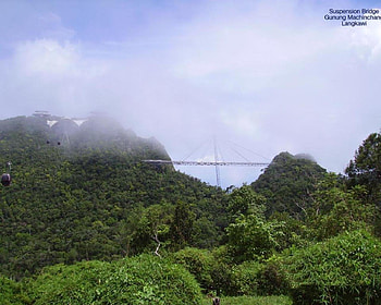langkawi malaysia bridge, bridges, architecture HD wallpaper