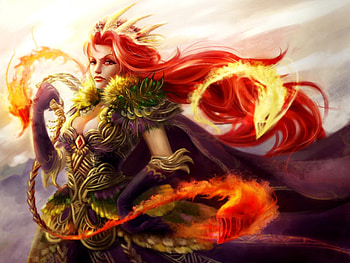 RED HEAD BEAUTY, cg, art, red, head, beauty HD wallpaper