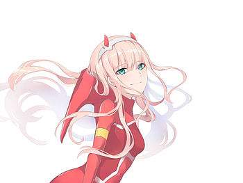 Zero two, artwork, beautiful HD wallpaper