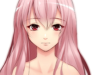 Megurine Luka, awesome, artistic, nice, digital, cg, sexy, white, art, hot, girl, singer, pink hair, anime girl, anime, pretty, face, megurine, virtual, luka, black, song, cute, vocaloid, red eyes, nude, beauty, music, vocaloids, program, beautiful, diva, pink, red, stare, cool, idol HD wallpaper