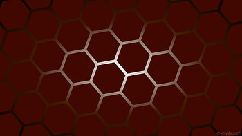 black white red hexagon gradient orange glow dark red dark orange HD wallpaper