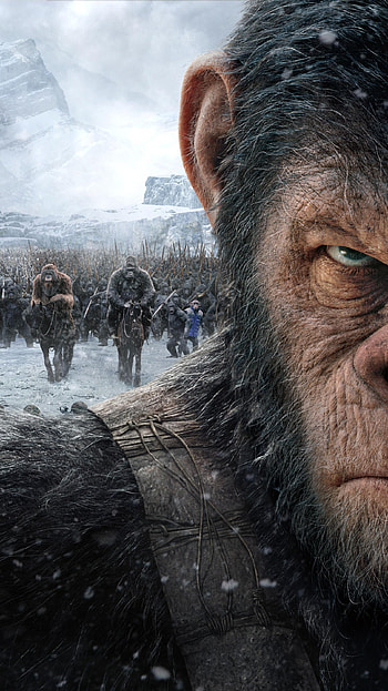 War for the Planet of the Apes (2022) movie HD phone wallpaper