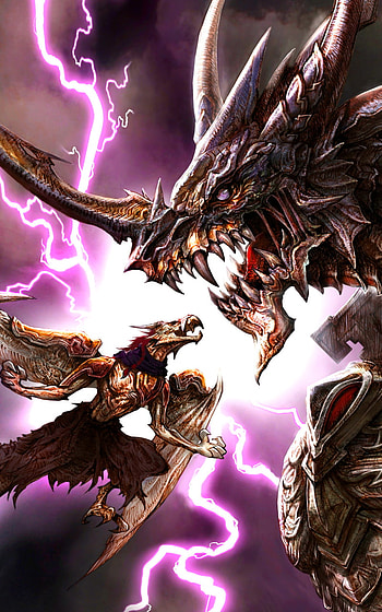 Dragonblade, fantasy, dragon HD phone wallpaper
