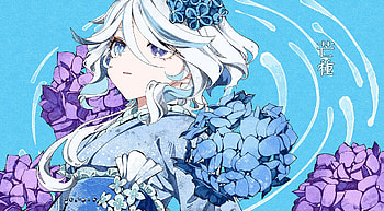 Furina — Hydrangea Bloom | Genshin Impact, Genshin Impact, video game, girl, Furina (Genshin Impact) HD wallpaper