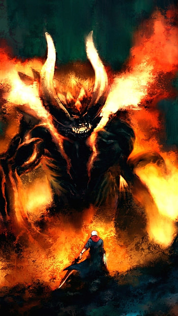 Devil, Demon, Warrior HD phone wallpaper