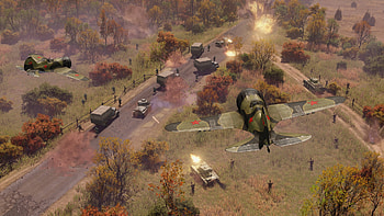 Men of War II Dynamic Battle Scene, video game, Men of War II HD wallpaper