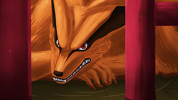 Tailed Beasts, Naruto anime, Kurama Naruto HD wallpaper
