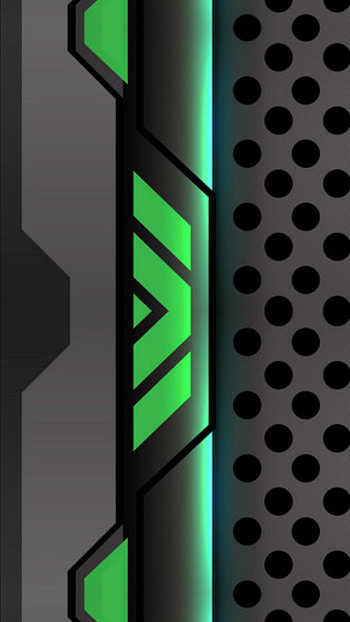 green mesh black neon, digital, tech, amoled, art, material, design, pattern, gamer, abstract, colorful HD phone wallpaper