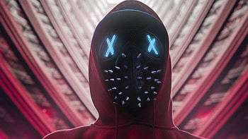 Hoodie Glowing Eye Master , hoodie, mask, artist, artwork, digital-art HD wallpaper