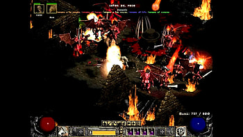 Diablo 2 - TristÃ¡n [Druida & nigromante Vs Diablo] HD wallpaper