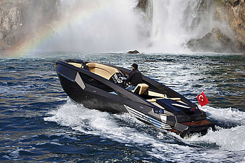 Explosion speed boat, Badilli yachts, Thrilling adventure, High-speed travel HD wallpaper