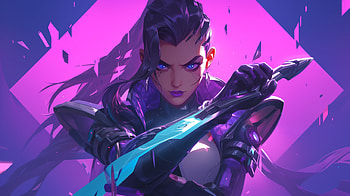 Valorant's Reyna in Action -, video game, Valorant, Reyna (Valorant) HD wallpaper