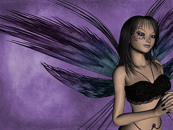 Fairy, abstract, fantasy HD wallpaper