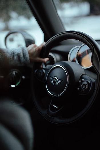 Mini Cooper, Cars, Hand, Car, Machine, Steering Wheel, Rudder HD phone wallpaper