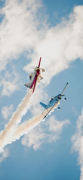 Tandem, Aerobatics HD phone wallpaper