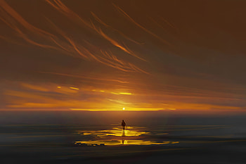 Dreaming Elsewhere, artist, artwork, digital-art, deviantart HD wallpaper