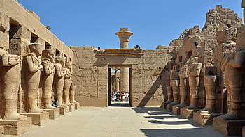 Luxor, Egypt, Luxor Temple, Ancient Thebes, Architectural wonders HD wallpaper