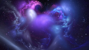 Amazing Space Blue Galaxie Galaxy Pla Purple Stars Design HD wallpaper