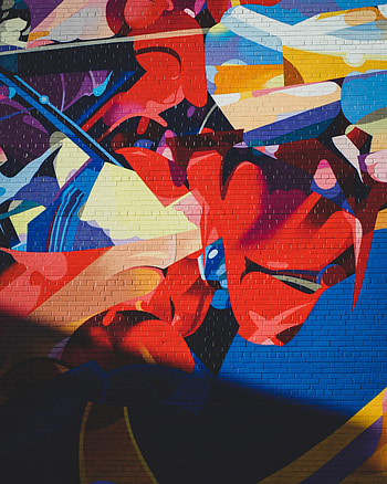 Paint, Abstract, Multicolored, Motley, Wall, Graffiti HD phone wallpaper