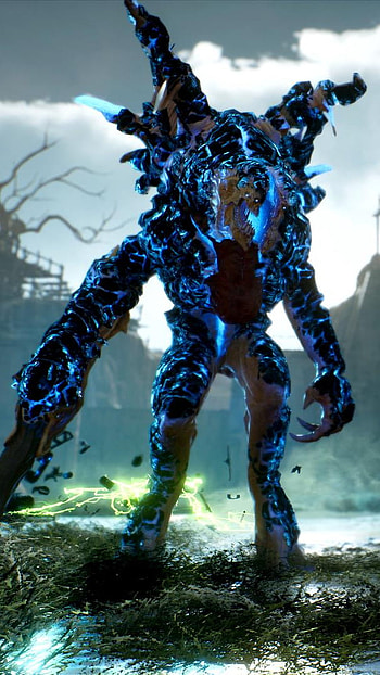 Ice golem, outrider, game HD phone wallpaper