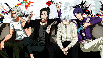 Renji, Uta, and Shu, Ken Kaneki HD wallpaper