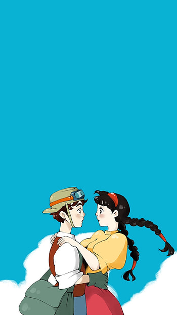 Laputa: Castle in the Sky, Otherworldly adventure, Whimsical tales, Magical wonders HD phone wallpaper