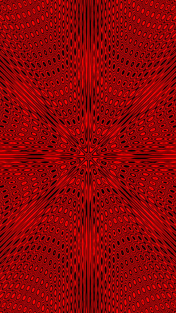 kaleidoscope, Abstract, red HD phone wallpaper