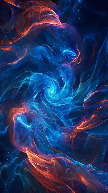 Celestial Swirl For , spiral, swirl HD phone wallpaper