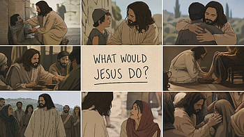 What Would Jesus Do? - HD wallpaper