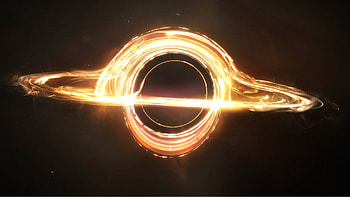 Black Hole Moving HD wallpaper
