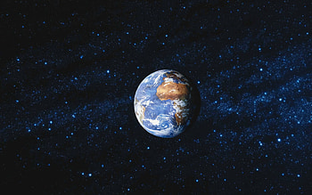 Earth in Space, space, stars, Earth, planet HD wallpaper