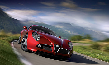 Alfa Romeo, alfa, car, romeo, red HD wallpaper