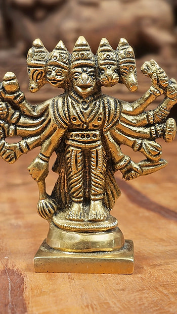 Panchmukhi Hanuman, Hanuman Statue, statue HD phone wallpaper