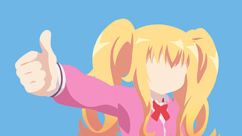 Gabriel DropOut, Gabriel White Tenma, Tekmac, Minimalism HD wallpaper