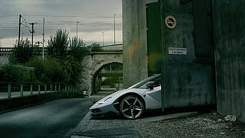 Lamborghini Centenario Silver , lamborghini-centenario, lamborghini, cars, behance HD wallpaper