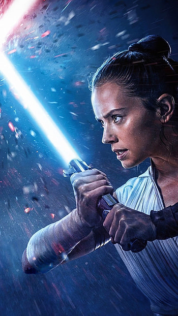 Rise of Skywalker, Movie characters, Epic battle scenes, Intergalactic adventure HD phone wallpaper