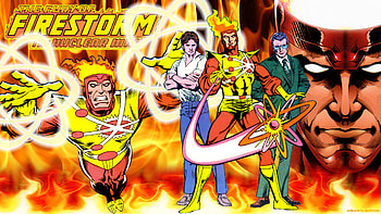 Firestorm, Dynamic , Action-packed scenes, Heroic figure HD wallpaper