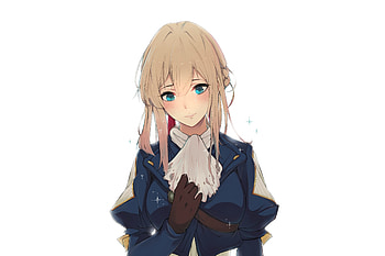 Beautiful, anime girl, violet evergarden HD wallpaper