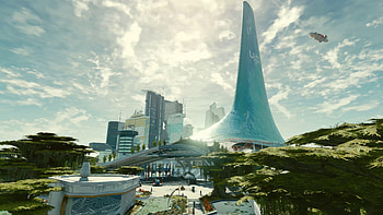 Starfield — Spire City ( Sci‑Fi Game ), Sci Fi, video game, Starfield HD wallpaper