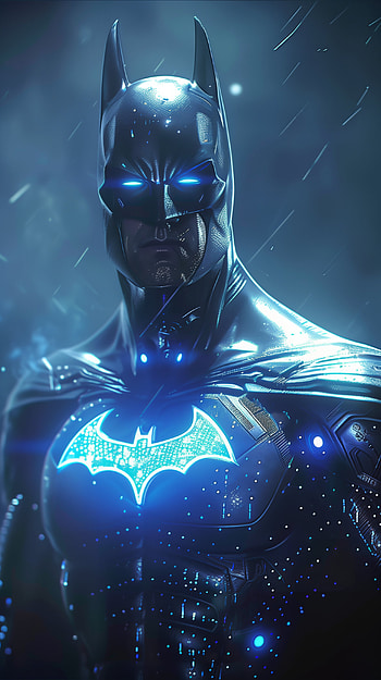Dark Knight Digital Art | Cool Batman, Batman, superhero, Digital Art, futuristic HD phone wallpaper