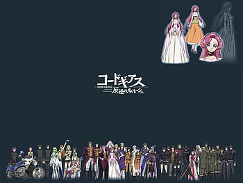 Code Geass, stuff, black, people, anime HD wallpaper