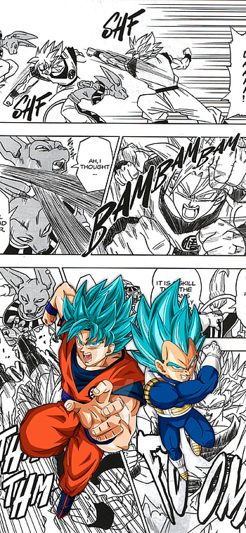 Goku and vegeta, dragonball, dbs HD phone wallpaper