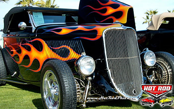 Hot Rod, Oldie, motor, tuned, color HD wallpaper